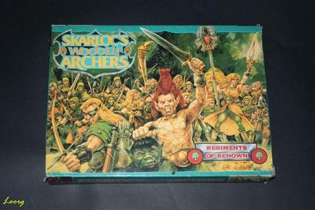 Portada de la caja RRD4 - Skarloc's Wood Elf Archers Portada de la caja RRD4 - Skarloc's Wood Elf Archers