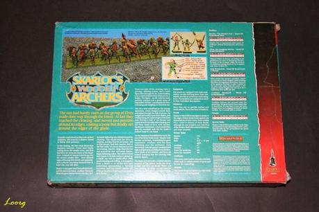 contraportada de la caja RRD4 - Skarloc's Wood Elf Archers contraportada de la caja RRD4 - Skarloc's Wood Elf Archers