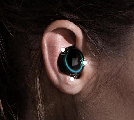 Dash: Auricular inalámbrico inteligente con 1000 canciones, sensores corporales ¡ y mucho más! auricular-inteligente