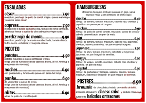 Carta - Moho Club Carta - Moho Club