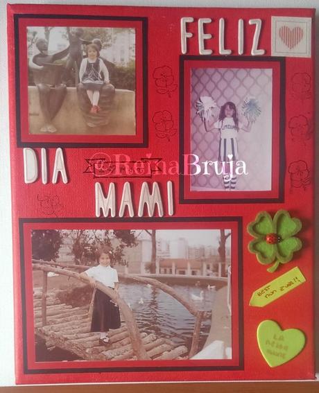 Mundo Scrap: Mi primer cuadro Cuadro3