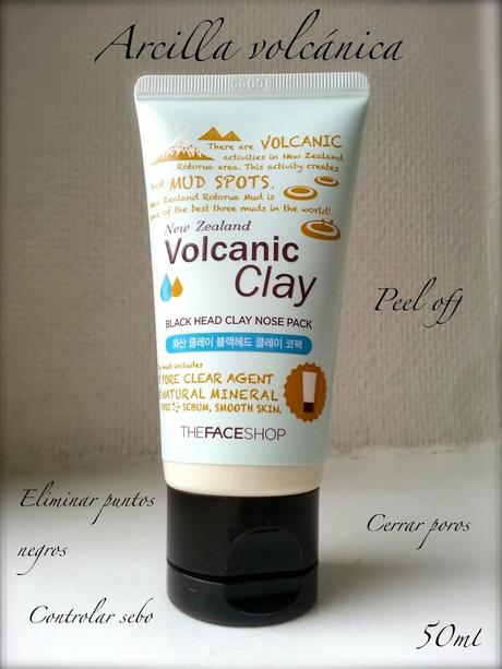 The Face Shop Volcanic Clay Blackhead Clay Nose Pack The Face Shop Volcanic Clay Blackhead Clay Nose Pack