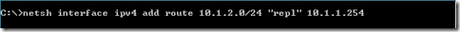 netsh interface ipv4 add route netsh interface ipv4 add route