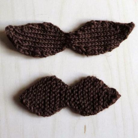 Tutorial: bigotes de punto para disfrazarse en Carnaval / Tutorial: knitted moustaches for Carnival costume