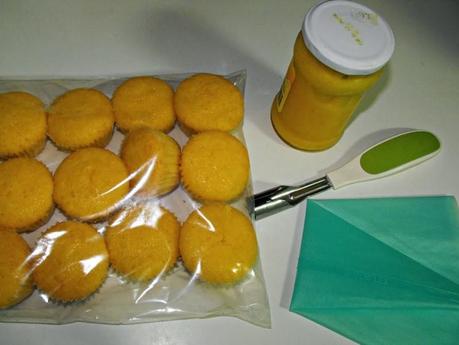 Cupcakes de limón Cupcakes de limón