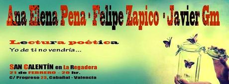 Lectura Poética: Ana Elena Pena & Felipe Zapico Alonso & Javier Gm: Lectura Poética: Ana Elena Pena & Felipe Zapico Alonso & Javier Gm: