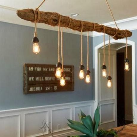 Toca madera...tendencia decorativa para el 2014 paperblog Madera inspiraciones Candelabros De