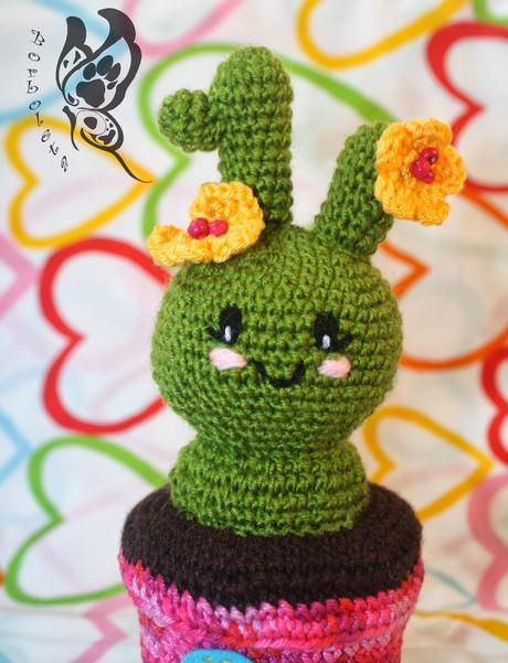 Bote Amigurumi Cactus Bote Amigurumi Cactus