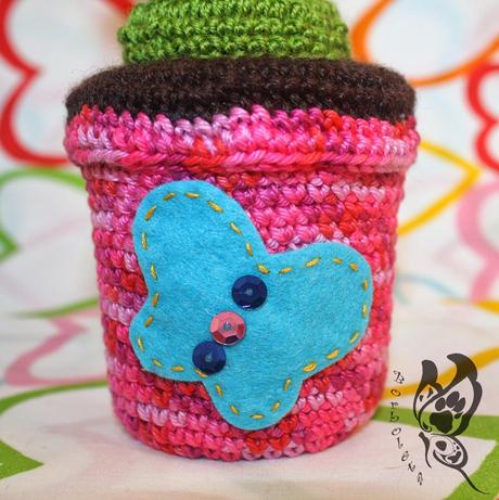 Bote Amigurumi Cactus Bote Amigurumi Cactus