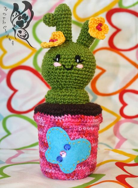 Bote Amigurumi Cactus Bote Amigurumi Cactus