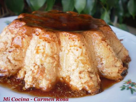 FLAN DE TOFFE, HUEVOS Y NATA. FLAN DE TOFFE, HUEVOS Y NATA.