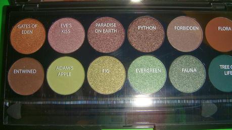 Winter Gardens...Look con la paleta Garden of Eden de Sleek Winter Gardens...Look con la paleta Garden of Eden de Sleek