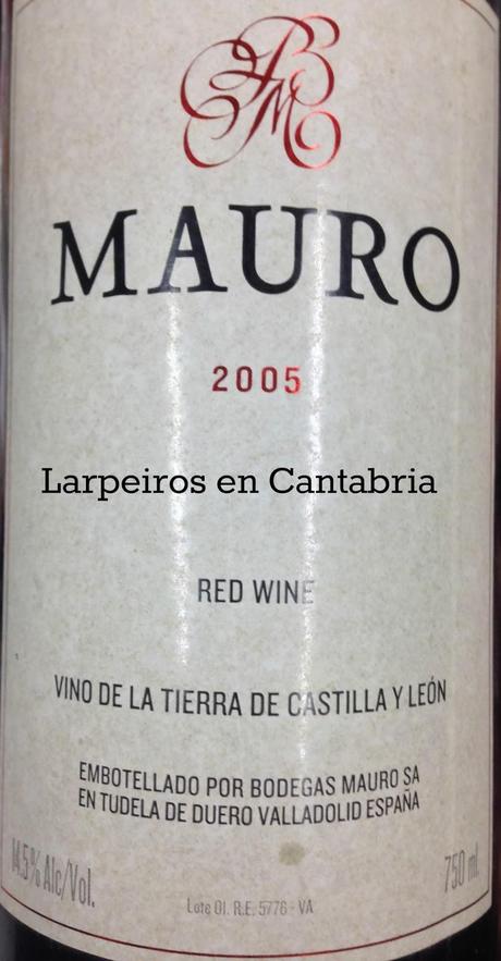 Tinto Mauro 2005: A sus pies Mariano Tinto Mauro 2005: A sus pies Mariano
