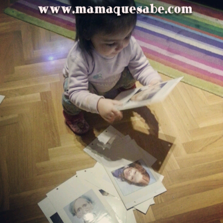Actividad infantil para favorecer la integración social de todas las personas. La educación en valores comienza en familia.