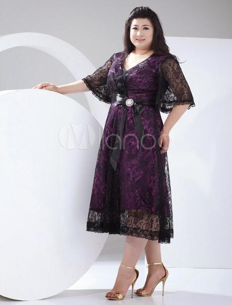 Fotos de vestidos elegantes talla plus Fotos de vestidos elegantes talla plus