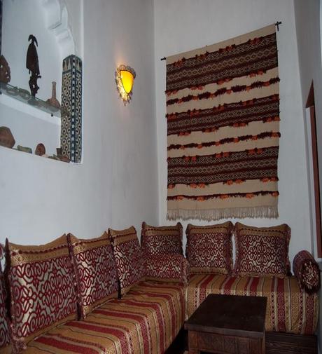 En el salón marroquí En el salón marroquí