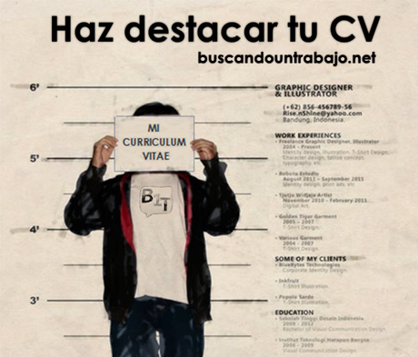 ¿Quieres sorprender con un CV original y rompedor? curriculum que destaque