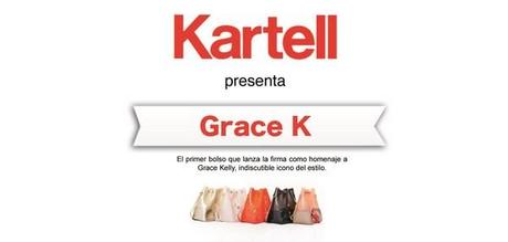 Kartell lanza su primer bolso, el Grace K. Y con un precio especial para los lectores de diarioDESIGN. kartell valencia shopening night flyer