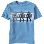 Póster de Capitán América: El Soldado de Invierno para Japón Camiseta de Capitán América: El Soldado de Invierno