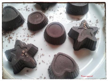 Bombones de chocolate sin lactosa Bombones de chocolate sin lactosa