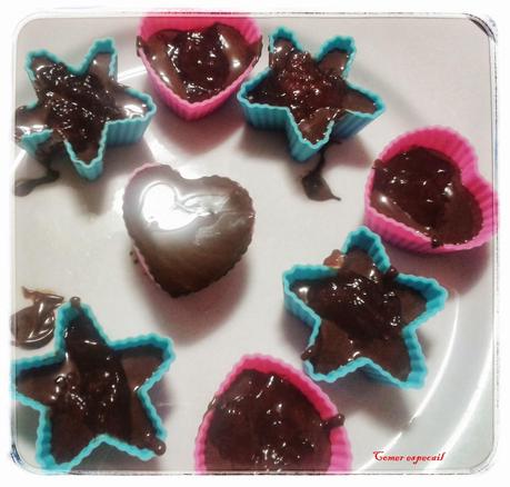 Bombones de chocolate sin lactosa Bombones de chocolate sin lactosa