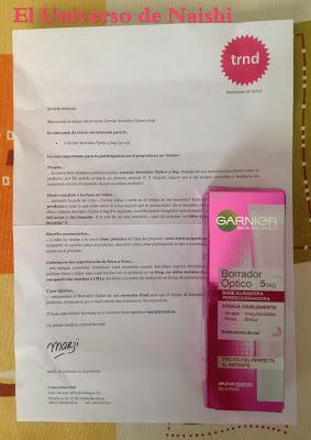 BORRADOR OPTICO 5 SEG DE GARNIER (TRND) BORRADOR OPTICO 5 SEG DE GARNIER (TRND)