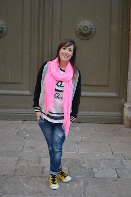 Look of the day: Yellow converse Look of the day: Yellow converse