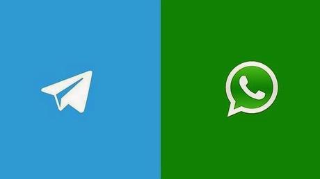 WhatsApp versus BBM y Telegram. WhatsApp pierde