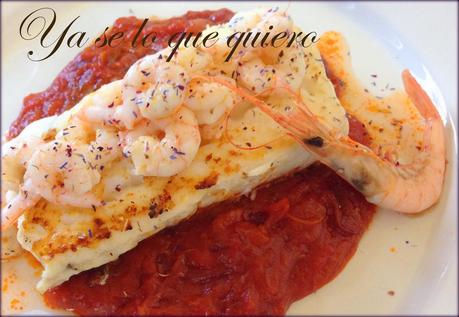 Lomos de Merluza sobre Salsa Picante. Reto El Asaltablog. Lomos de Merluza sobre Salsa Picante. Reto El Asaltablog.