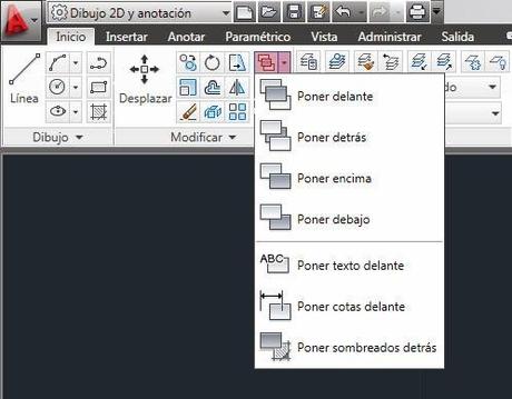 Ordenar objetos en Autocad Ordenar objetos en Autocad