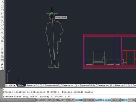 Escalar bloques, imágenes o planos en Autocad mediante referencia Escalar bloques, imágenes o planos en Autocad mediante referencia