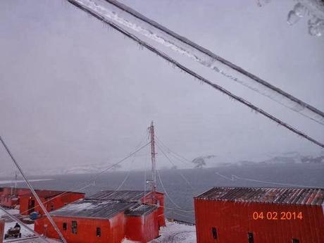 LA CENCELLADA CAUSÒ INCONVENIENTES EN LAS COMUNICACIONES EN LA BASE ANTÀRTICA CARLINI LA CENCELLADA CAUSÒ INCONVENIENTES EN LAS COMUNICACIONES EN LA BASE ANTÀRTICA CARLINI