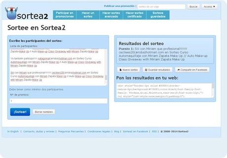 SORTEO MIRIAM ZAPATA SORTEO MIRIAM ZAPATA