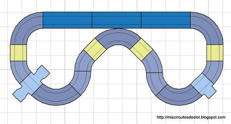 Nº 1271. Pequeño circuito escala 1:43 Nº 1271. Pequeño circuito escala 1:43