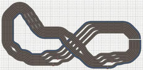Nº 1263 y 1264. Dos circuitos de 8 carriles Nº 1263 y 1264. Dos circuitos de 8 carriles