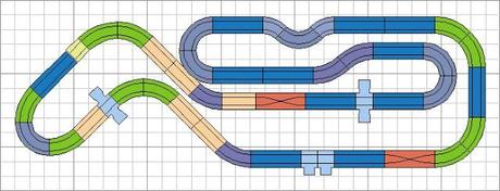Nº 1262. Circuito compact muy largo y estrecho Nº 1262. Circuito compact muy largo y estrecho