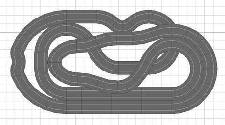 Nº 1261. Circuito scalextric en 2,39 x 1,21 en dos plantas muy compacto. Nº 1261. Circuito scalextric en 2,39 x 1,21 en dos plantas muy compacto.