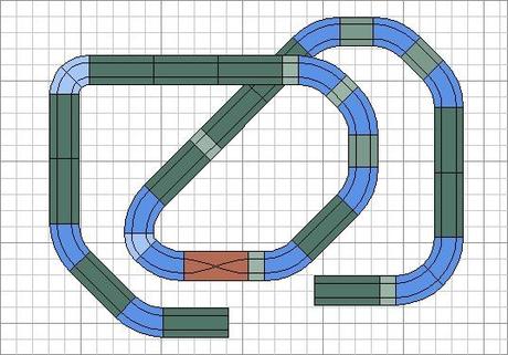 Nº 1254. Circuito muy compacto de 28m. Nº 1254. Circuito muy compacto de 28m.