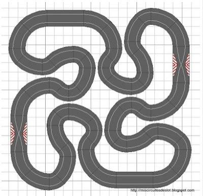 Nº 1254. Circuito muy compacto de 28m. Nº 1254. Circuito muy compacto de 28m.