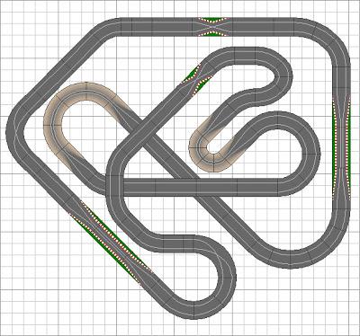 Nº 1241. Circuito con 36 curvas equivalentes. Nº 1241. Circuito con 36 curvas equivalentes.