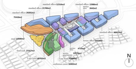 Centro de Negocios para el aeropuerto de Hongqiao en China ia (7)