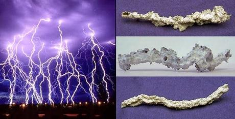 Fulguritas, los rayos petrificados RAYOS PETRIFICADOS,TRINITITAS Y METEORITOS