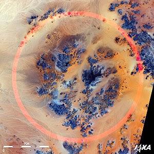 crater Kebira RAYOS PETRIFICADOS,TRINITITAS Y METEORITOS