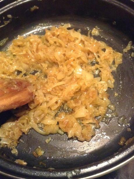 Cebolla caramelizada (Paso a paso) Cebolla caramelizada