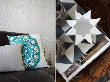 Quedamos en un rincón árabe Detalles árabes en la decoración de la sala | Casa Haus