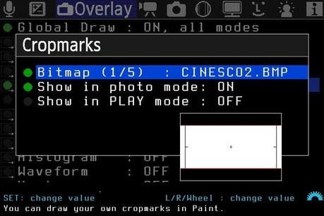 Magic Lantern: ¿Para qué sirven las cropmarks? Magic Lantern: ¿Para qué sirven las cropmarks?