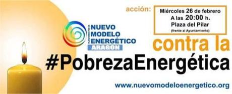 26F Contra la #PobrezaEnergética Miércoles 26 - 20h -Pza. Pilar