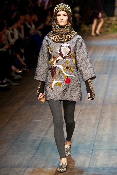 dolce gabbana MILANFW ilovepitita MILAN FASHION WEEK O/I 2014 2015 (II)