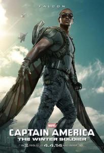 Póster del Halcón para Capitán América: El Soldado de Invierno Póster del Halcón para Capitán América: El Soldado de Invierno