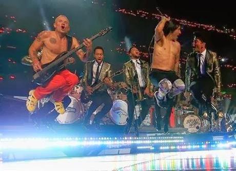 Red Hot Chili Peppers hicieron playback en la Super Bowl Red Hot Chili Peppers hicieron playback en la Super Bowl
